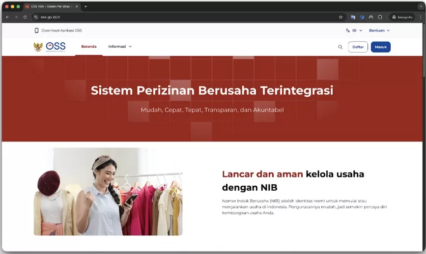 Jasa Pembuatan NIB Perorangan Jasa Pembuatan NIB Perorangan