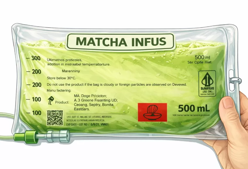 Matcha Kemasan Infus