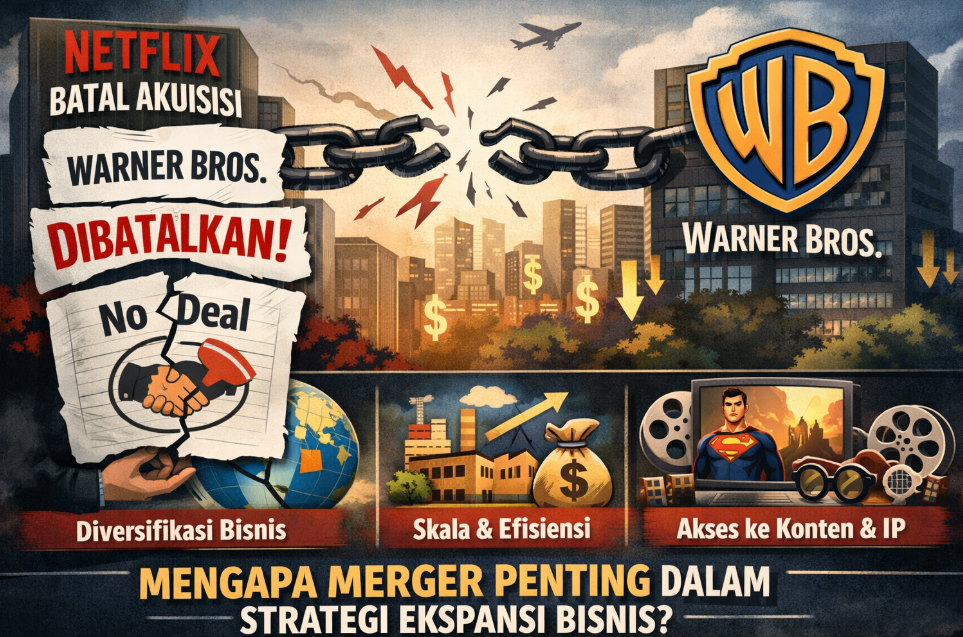 Netflix Batal Akuisisi Warner Bros.