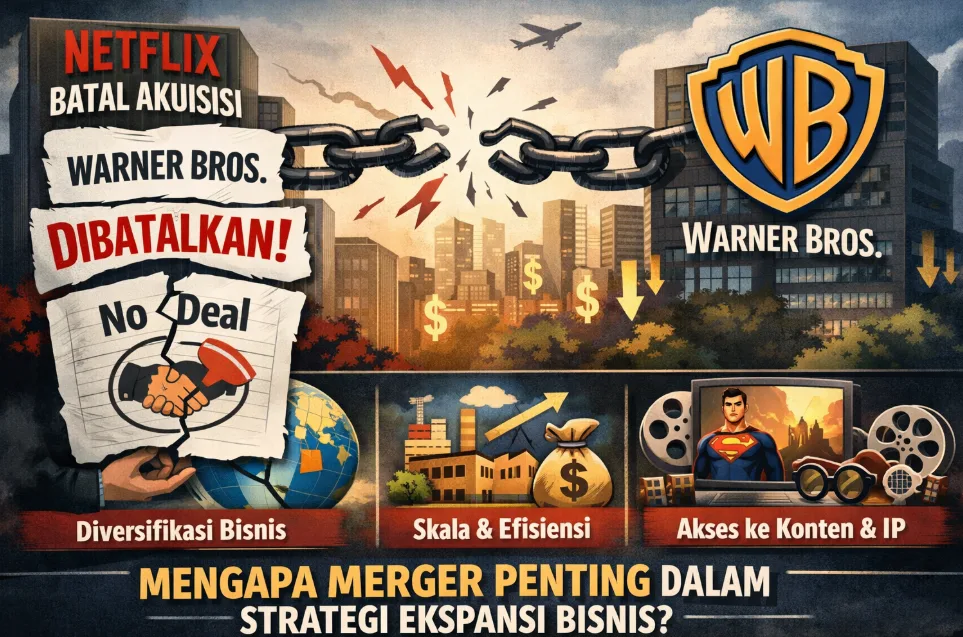 Netflix Batal Akuisisi Warner Bros.