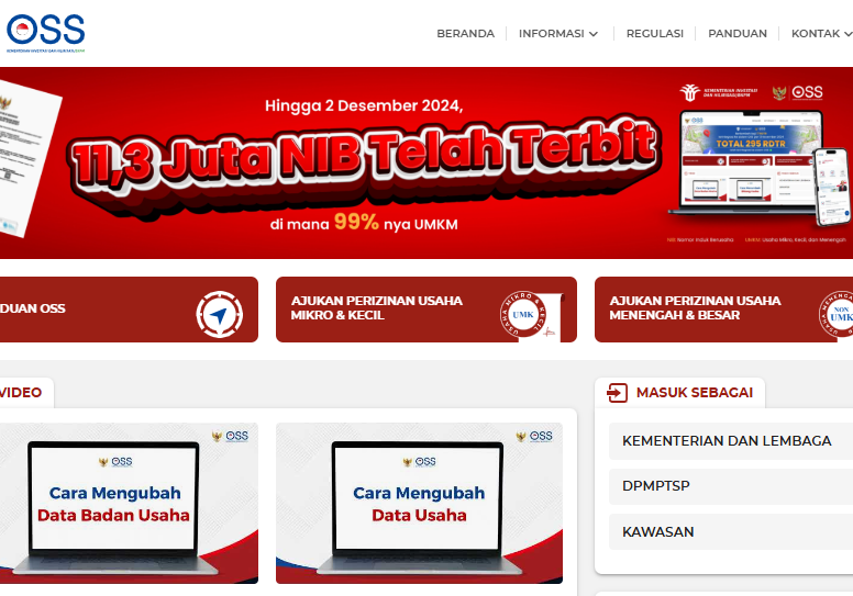 permasalahan oss permasalahan oss
